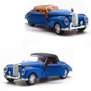 Diecast Classic Car Mercedes Benz Grand – Miniature Mobil Klasik Blue