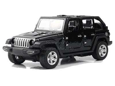 diecast jeep wrangler hitam